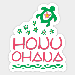 Honu Ohana Sticker